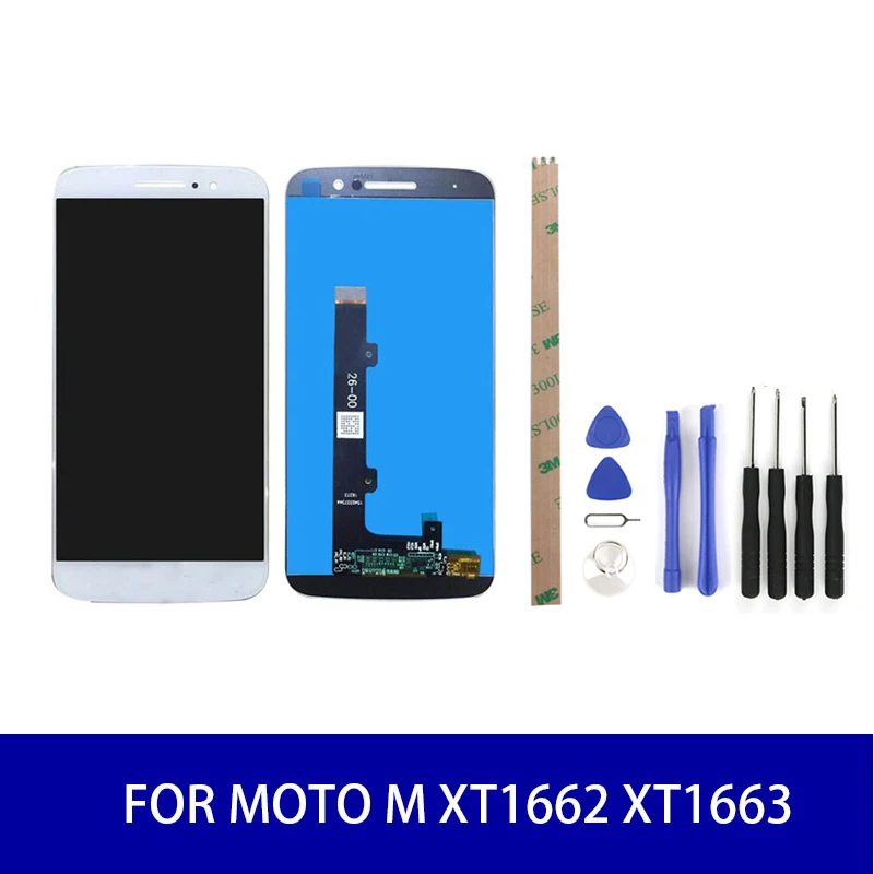 

Original For Motorola Moto M XT1662 XT1663 LCD Display + Touch Screen Digitizer Assembly Screen Display 1920x1080