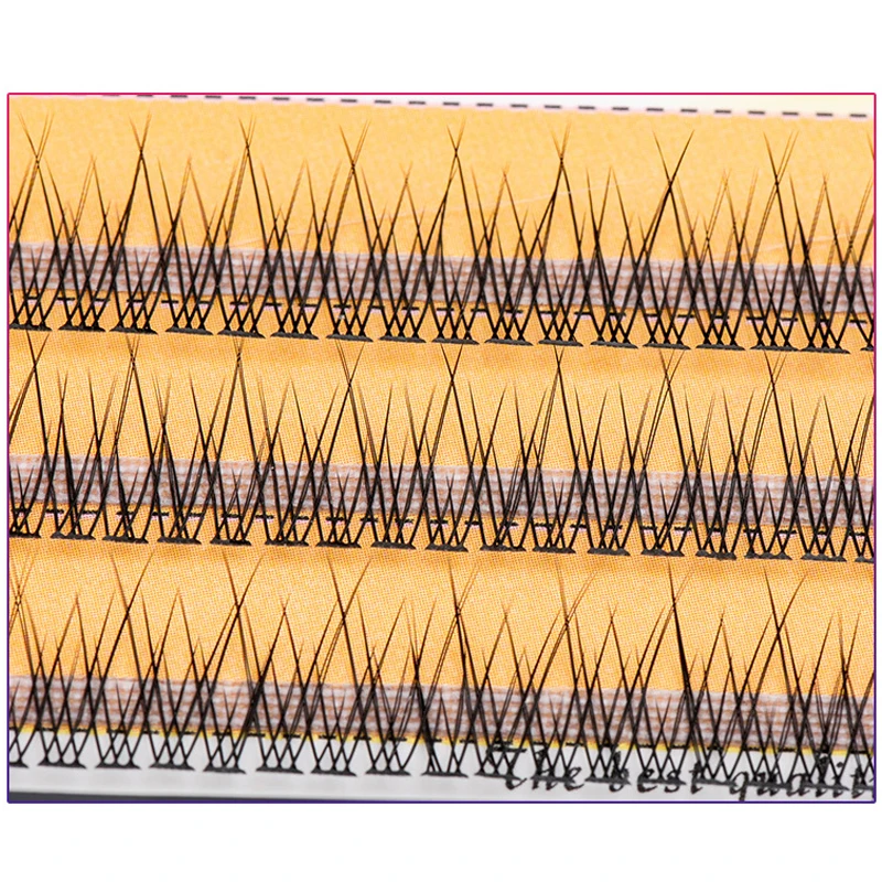Korean pop Fishtail type Fashion Dovetail Fly Eyelash Two long middle short Plant Grafting False Eyelashes