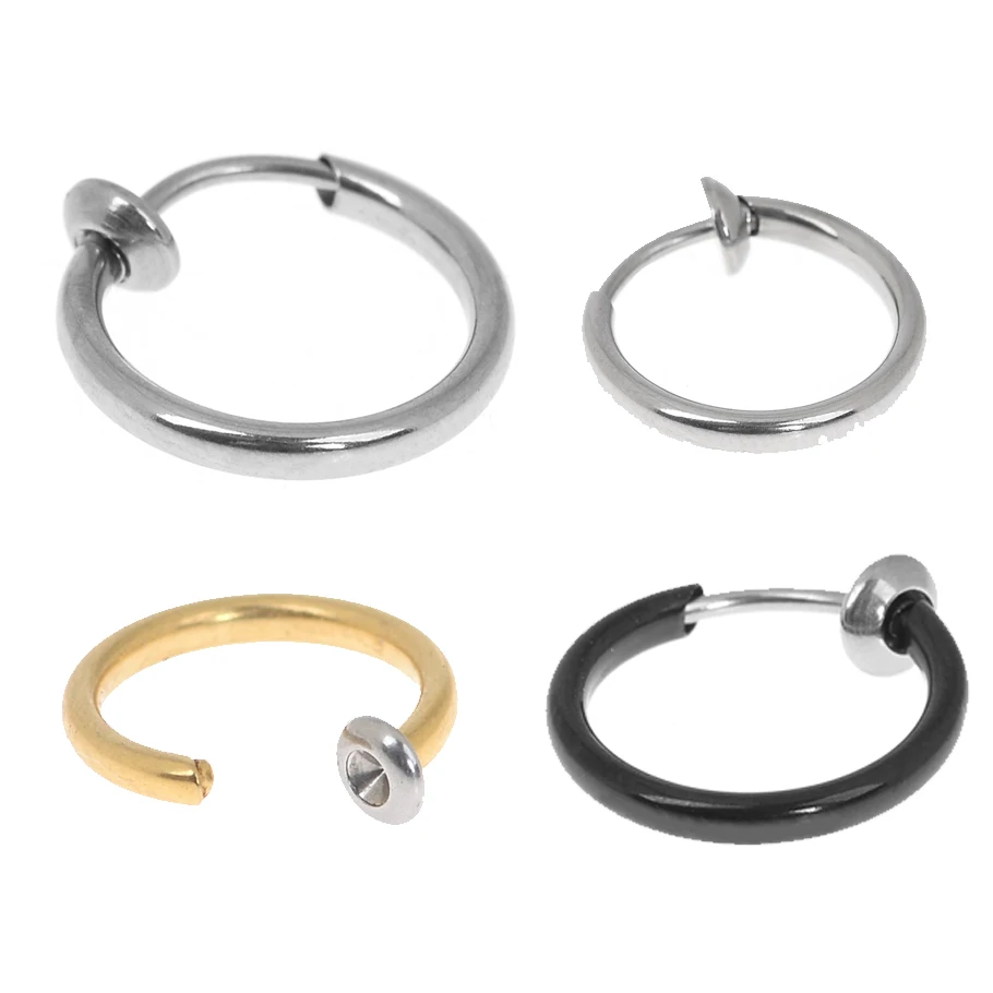 1 шт. кольцо клипса для пирсинга носа из нержавеющей стали|body piercing jewelry|piercing jewelrynavel