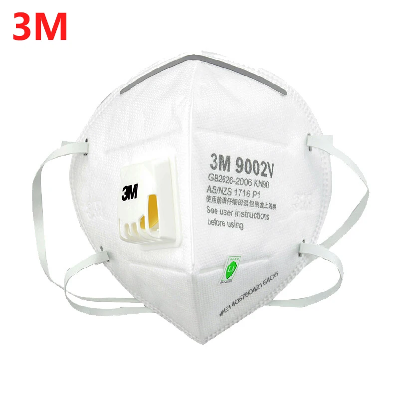 

mouth mask Anti Dust PM 2.5 3M 9502V N95 Protective Fold Masks Multi Layer Filter Structure Industrial Fog enviroment 9501V
