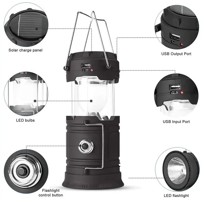 LED-Camping-Lantern-Solar-Powered-Outdoor-Camp-Tent-Lamp-USB-Rechargeable-Collapsible-Emergency-Light-Built-in