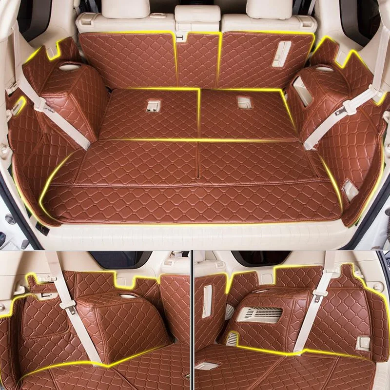Коврики для багажника автомобиля под заказ и коврик задней двери Toyota Land Cruiser Prado 150