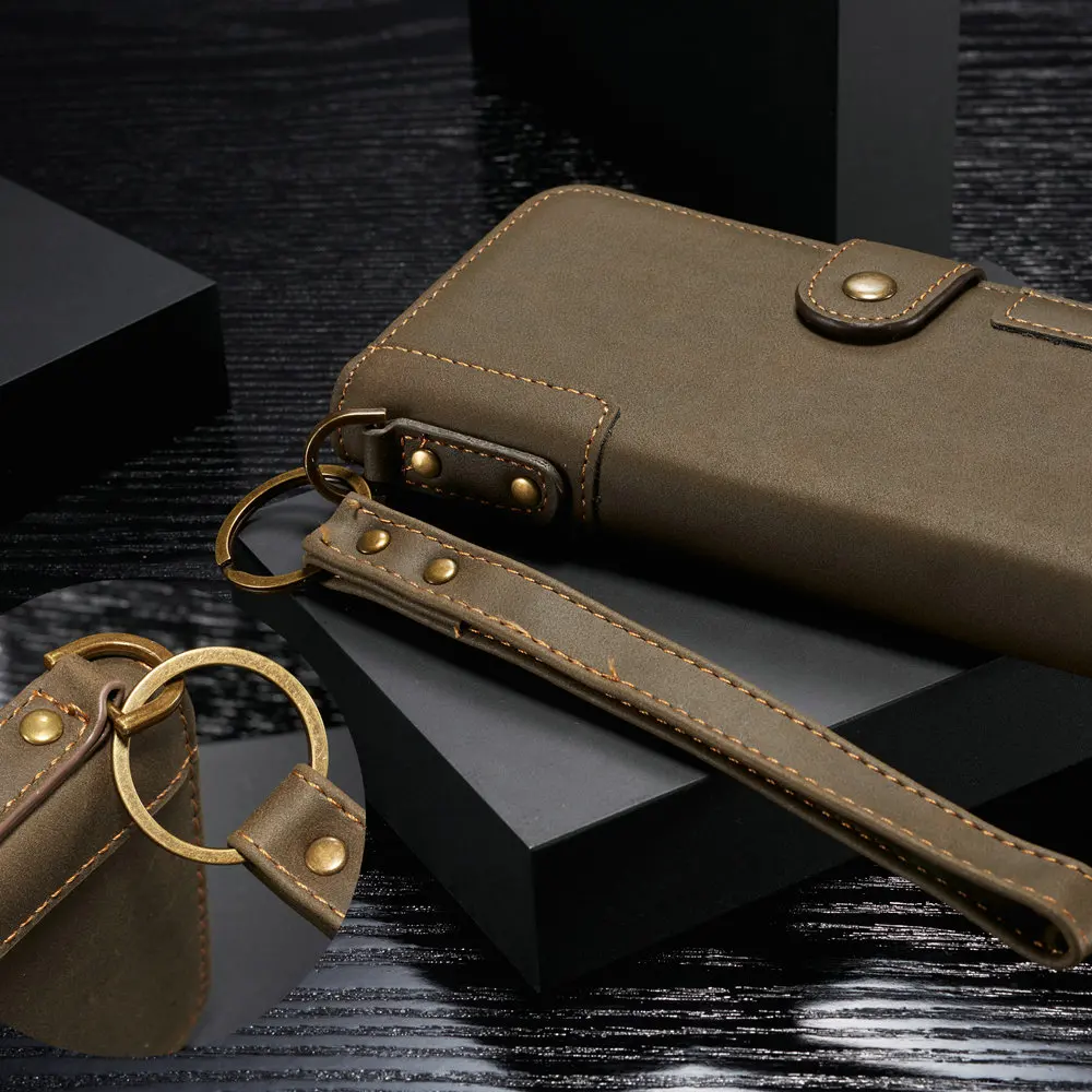 牛皮挂绳皮套苹果11 (152)