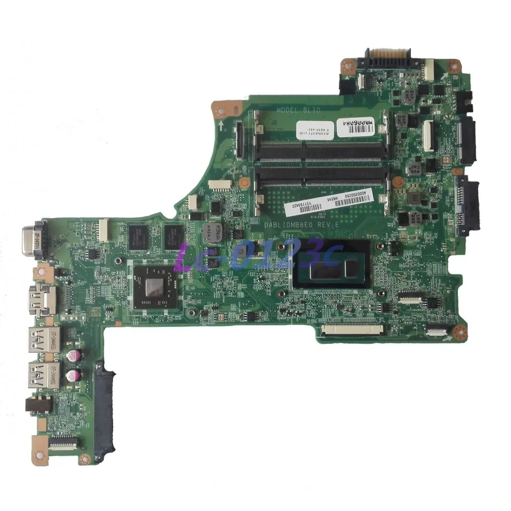 Fulcol для материнской платы ноутбука TOSHIBA L50-B с I7-4510U cpu W/R7-260M GPU DDR3 A000300250 DABLIDMB8E0