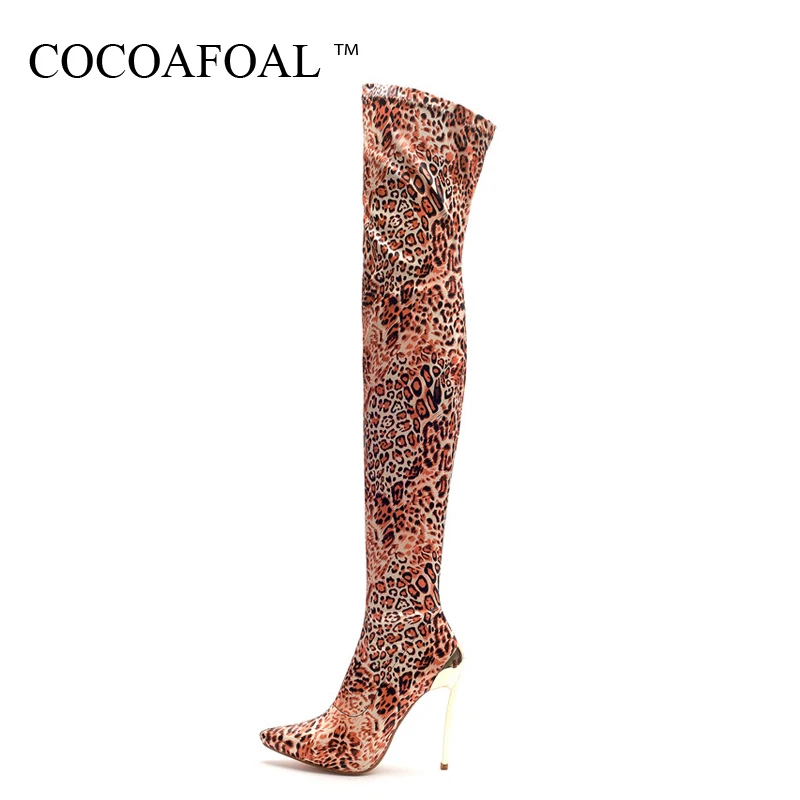 

KEAIQIANJIN Winter Women's Over The Knee Boots Plus Size 43 Botas High Heel Woman Thigh High Boots Sexy Fashion Sexy Shoes 2018
