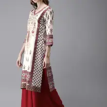 Осенний индийский этнический стиль для женщин Pringting хлопковый топ повседневное удобное пальто для йоги