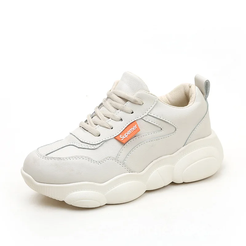 

2019 Spring New Style Casual Lace-up Sports Coconut Dad Shoes Versatile Low-cut Shoes Cute Network Shoes Bear Shoes