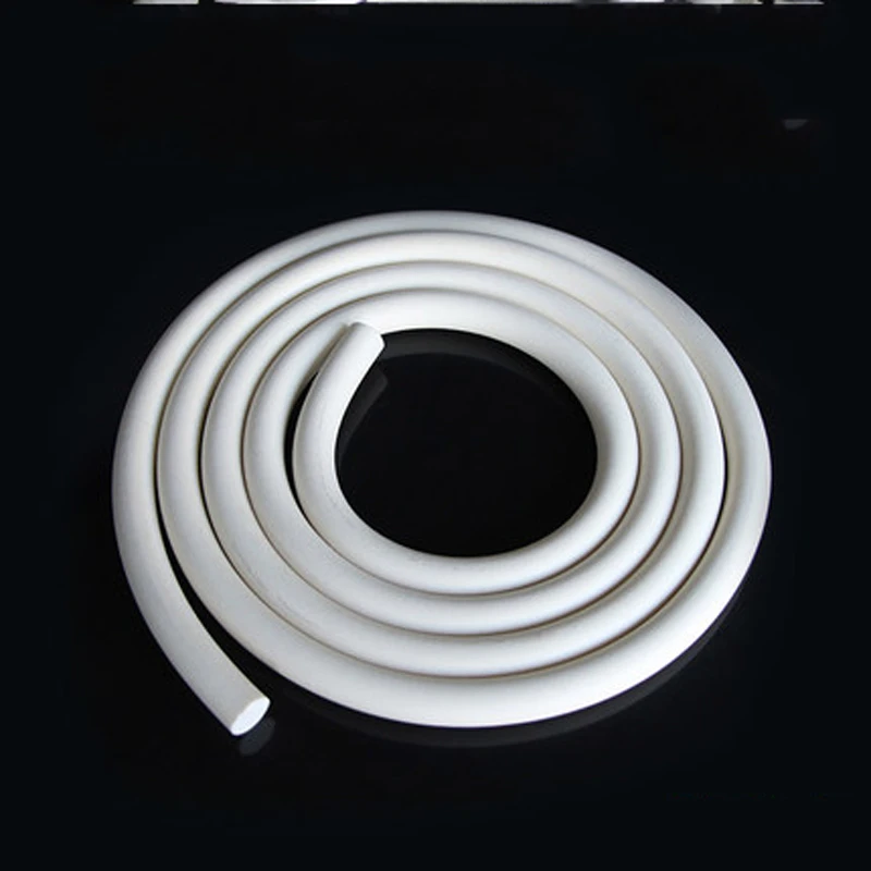 Tiras redondas de de silicona blanca, diámetro 2/3/4/5/6/7/8/9/10mm, cable de línea impermeable, amortiguador de moldeo de goma selladoras| - AliExpress