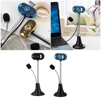 

USB 2.0 HD Webcam Camera Web Cam With Mic For Computer PC Laptop Desktop Home Video