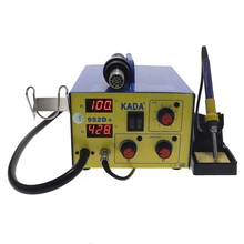 KADA 952 952D+ Горячий Воздушный пистолет паяльник Регулируемая температура паяльная станция BGA IC Распайка телефонная ремонтная станция