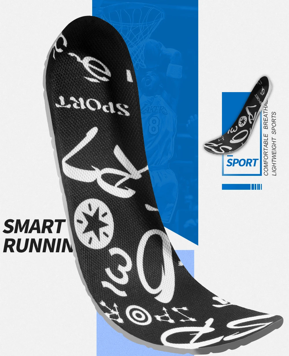 cushioned insoles for running shoes on 3angni Orthotic Sports Shoe Insole For Feet U Deep Heel Cup Pu Insoles Non Slip Shock Absorption Relieve Foot Pain Shoes Cushion Insoles Aliexpress