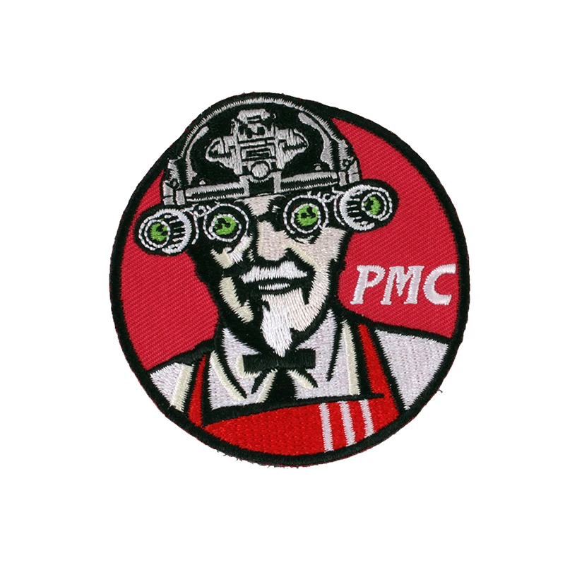 Тактическая вышивка Военная нашивка PMC шлем для взрослых роботов частный мини