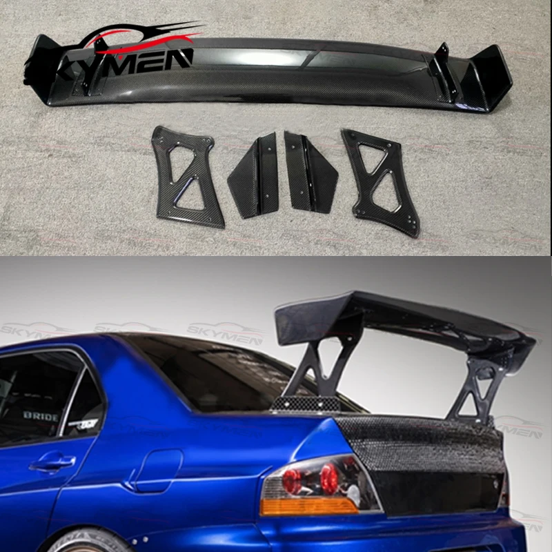 For Mitsubishi EVO 8 9 CT9A VRS Euro Edition Style Carbon Fiber GT 