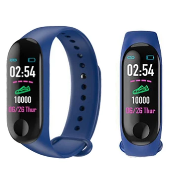 

M3 Pro Smart Watch Sport Smart Band Blood Pressure Monitor Smart Wristband Smartwatch Bracelet M3Plus Wristband for Men Women A2