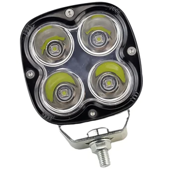

1Pc Square Light Car Four LED Light High Power Car Light Wide Range High Power Driving Fog Lights (Assorted Color 40W 4LED 9-80V