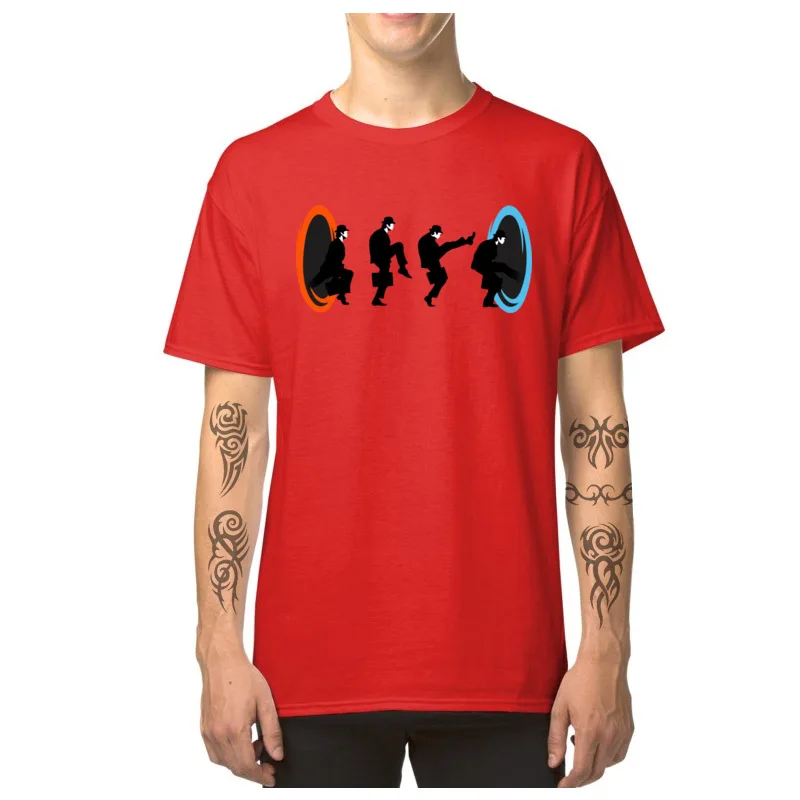 Short Sleeve Tops Shirts O-Neck Cotton Man T-shirts Ministry_of_silly_portals_3729 Normal Tee-Shirts New Design Ministry_of_silly_portals_3729 red