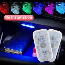 

Multi-Purpose Touch LED Light USB Rechargeable Reading Lamps Touch Switch Corner Lighting for Car Interior/Hood/Trunk/Kitchen