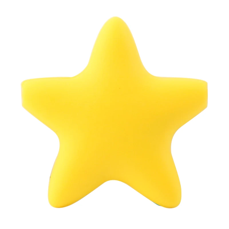 2 шт звезды силиконовые бусины детские соски зажимы DIY прорезывание зубов ожерелье игрушки Аксессуары Детские Силиконовые Прорезыватели ниппель для клипа застежки - Color: 2pcs 33 Yellow