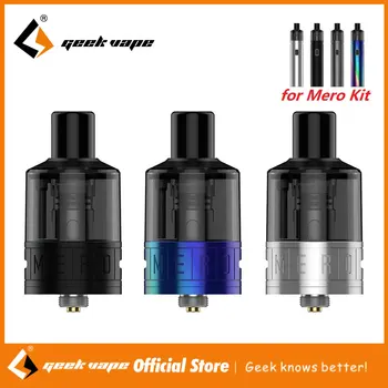 

Original Geekvape Mero Tank 3ml Capacity for Geekvape Mero Vape Kit with B Series Coil Electronic Cigarette Vaporizer Atomizer