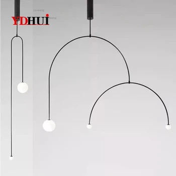 

Nordic Iron Ceiling Chandelier In The Living Room Chandeliers LED Chandelier Lighting Bedroom Kitchen Lights Light Fixtures