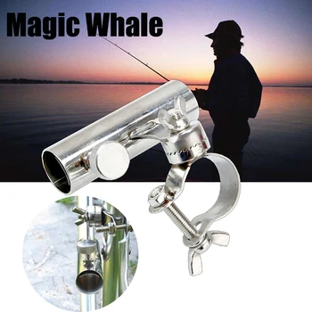 

Anti-slip Fishing Rod Holder Marine Bracket Practical Clamp Stainless Steel Boat Outdoor Chair Mount Corrosion Resistance (F)