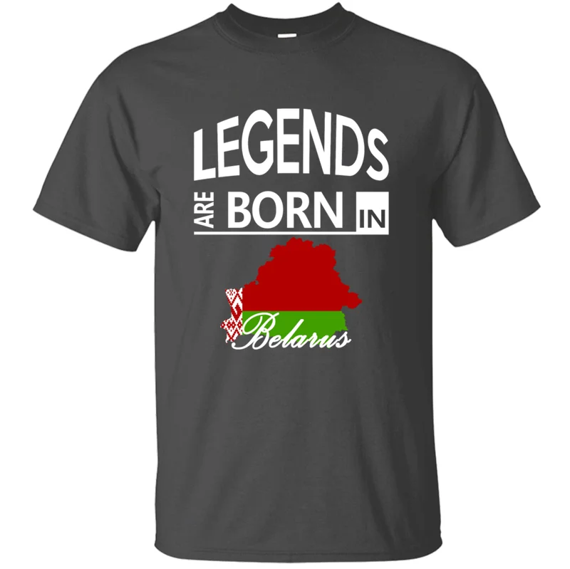Belarus Born Legends классный подарок на день рождения Любовь забавная Футболка мужская и женская трендовая армейская зеленая футболка слоган хлопок