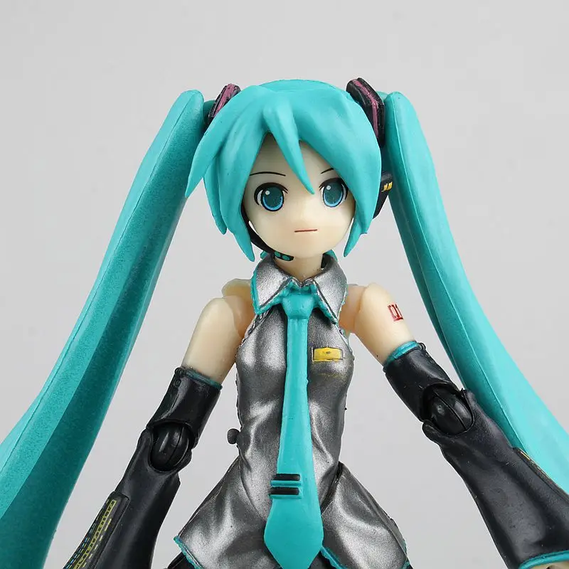 Hatsune виртуального певца Долли Хацунэ Figma 014# Хацунэ Мику уход за кожей лица трансплантации Hatsune Гараж Комплект украшения