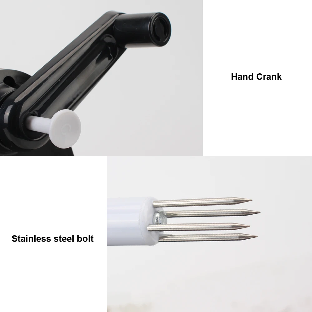 Multifunctional Hand-Cranked Fruit Peeler and Slicer