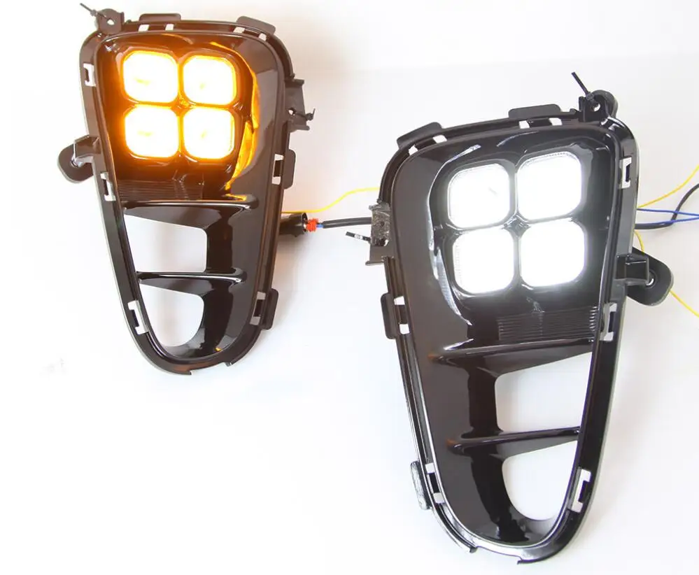 

car bumper headlamp for Kia Picanto headlight 2018 2019 2020y LED DRL car accessories head light Picanto daytime running light