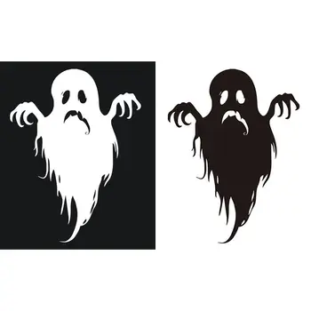 

Balight Car Stying Interesting Halloween Ghost Decor Car Sticker Accessories Vinyl Silhouette new