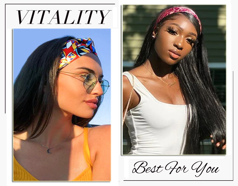 Brazilian Straight Headband Wig for Black Women Glueless Human Hair Wigs with Headband 150% Density Julia Virgin Hair Scarf Wig (8)
