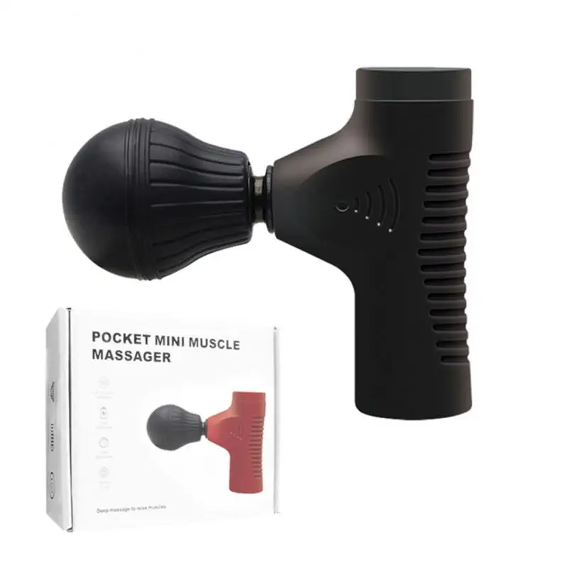 New Deep Tissue Muscle Massage Gun Body Shoulder Back Neck Massager Exercising Vibration Relaxation Slimming Shape Pain Relief 