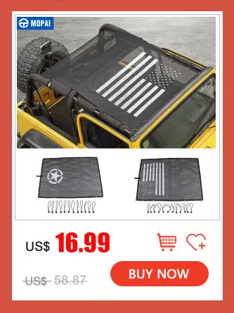 MOPAI For Jeep Wrangler TJ 1997-2006 Mesh Front Insert Grille Cover Trim Car Exterior Decoration ABS Stickers Car Styling MOPAI For Jeep Wrangler TJ 1997-2006 Mesh Front Insert Grille Cover Trim Car Exterior Decoration ABS Stickers Car Styling