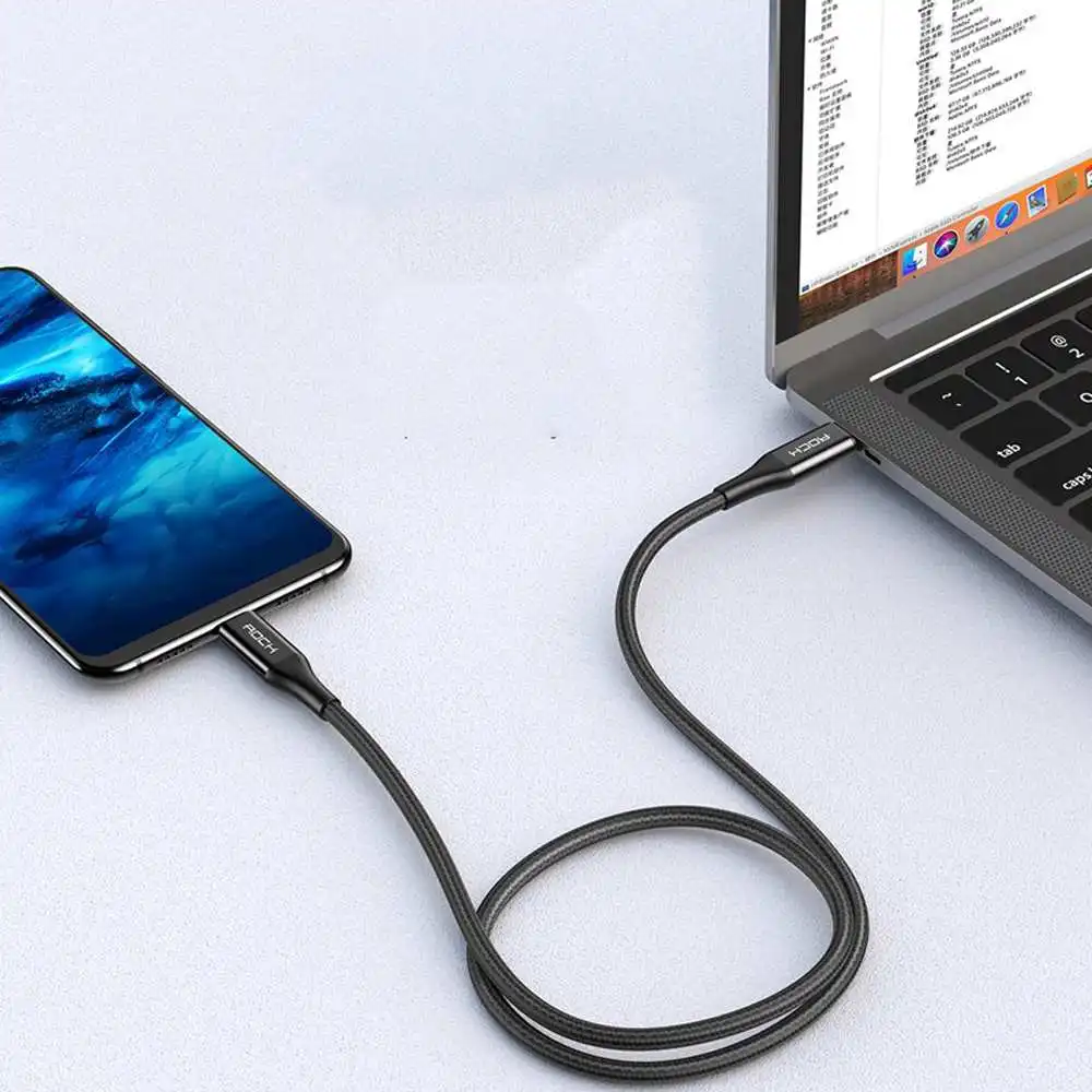ROCK usb type-C кабель 5А быстрая зарядка данных type-C USB зарядное устройство для huawei P30 P20 mate 20 Pro Телефон Supercharge Быстрая зарядка 3,0