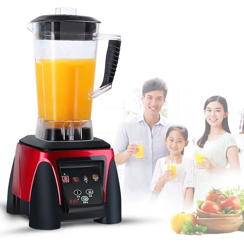 Description Picture 3 of itemYD-1108 2200 W Heavy Duty Commercial Blender Mixer High Power Power Cooking Robot Ice Blender Bar Fruit 2L Capacity Food Mixers