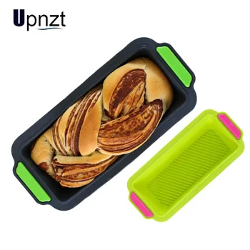 

Rectangular Silicone Bread Pan Mold Toast Bread Mold Cake Tray Long Square Cake Mould Bakeware Non-stick Baking Tools