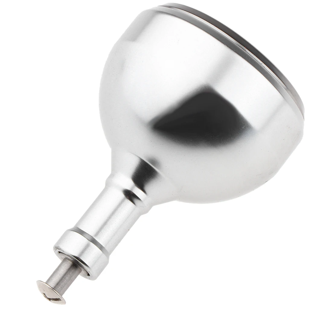 Metal Power Knob Handle Grips Part Replacement, Suits for Various Sizes of Fishing Reels Diameter 37mm/45mm