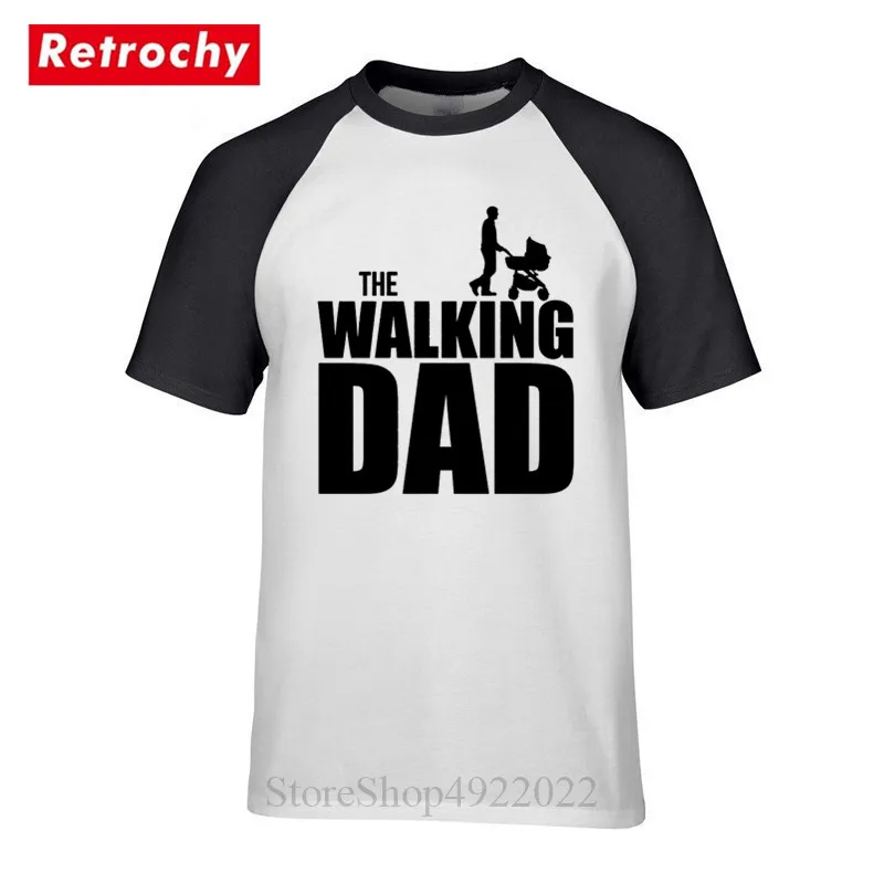 

Funny Good Dady Printed The Walking Dad T Shirt The Walking Dead Negan T-Shirts Men Summer Family Tshirt 100% Cotton O-Neck Tees