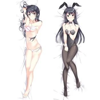 

Anime Rascal Does Not Dream of Bunny Girl Senpai Seishun Buta Yaro Sakurajima Mai Body Pillow Cover Dakimakura Pillow case