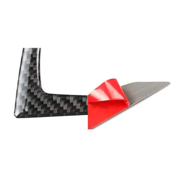 

2pcs Air Vent trim Set Auto Carbon Fiber Upper Sticker For BMW X6 E71 2008-14
