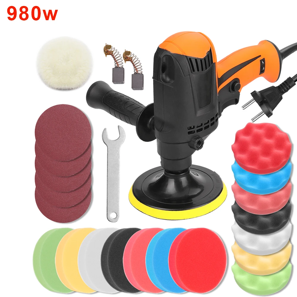 220V Adjustable Speed Car polishing machine Electric cars Polisher Waxing Machine Automobile Furniture pulidora para automovil car polisher cordless car polisher electric polisher