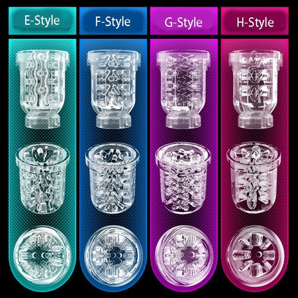 Electric Masturbation Cup Interior Oral Vagina Anal Replacement Accessory For Easy Love Air Sucking Male Masturbator Sex Toys