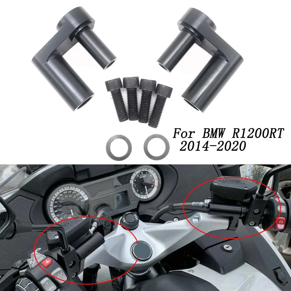 Adjustable Handlebar Riser Kit 1.625" For BMW R1200RT R1200 RT R1250RT