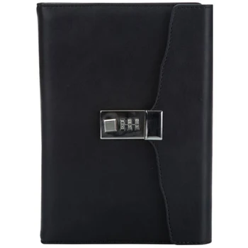 

A5 Locked Retro Notebook Password Book School Office Supplies Stationery Personal Diary