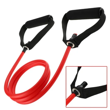 

Yoga Pull Rope Elastic Resistance Bands Fitness Workout Exercise Tubes Practical Training Rubber Tensile Expander Training