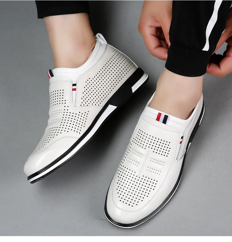 2024 Men Dress Shoes Height Increasing 6 Cm