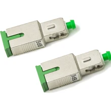 5 шт./пакет SC APC Женский на обоих концах для подключения внешних устройств к 5dB волоконно-оптический аттенюатор SC APC Женский Мужской волоконно-оптический аттенюатор