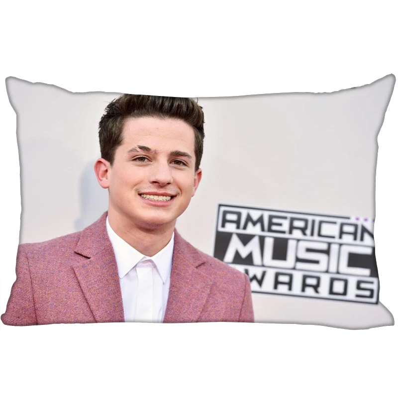 Хит, наволочки из атласа с принтом "Charlie Puth", две стороны, стандартные, шелковые, мягкие, прямоугольные, на молнии, наволочки, больше размеров, логотип на заказ - Цвет: 20
