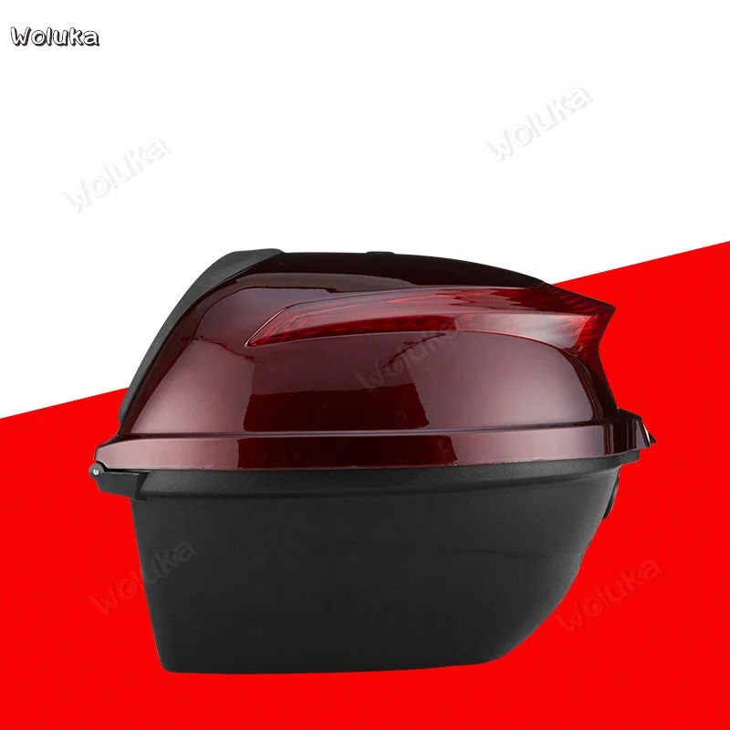 

Motorcycle trunk Universal electric vehicle rear trunk scooter toolbox ABS+PP material capacity 30L CD50 Q02