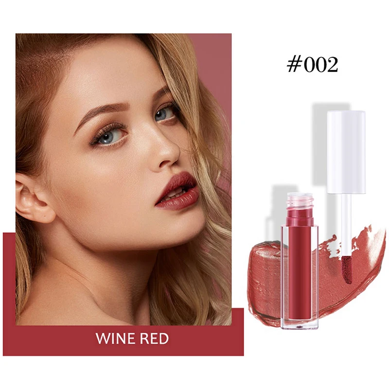 ibcccndc New Kiss Proof Lip Gloss Matte Mist Lipstick Lasting Moisturizing Color SZ01257